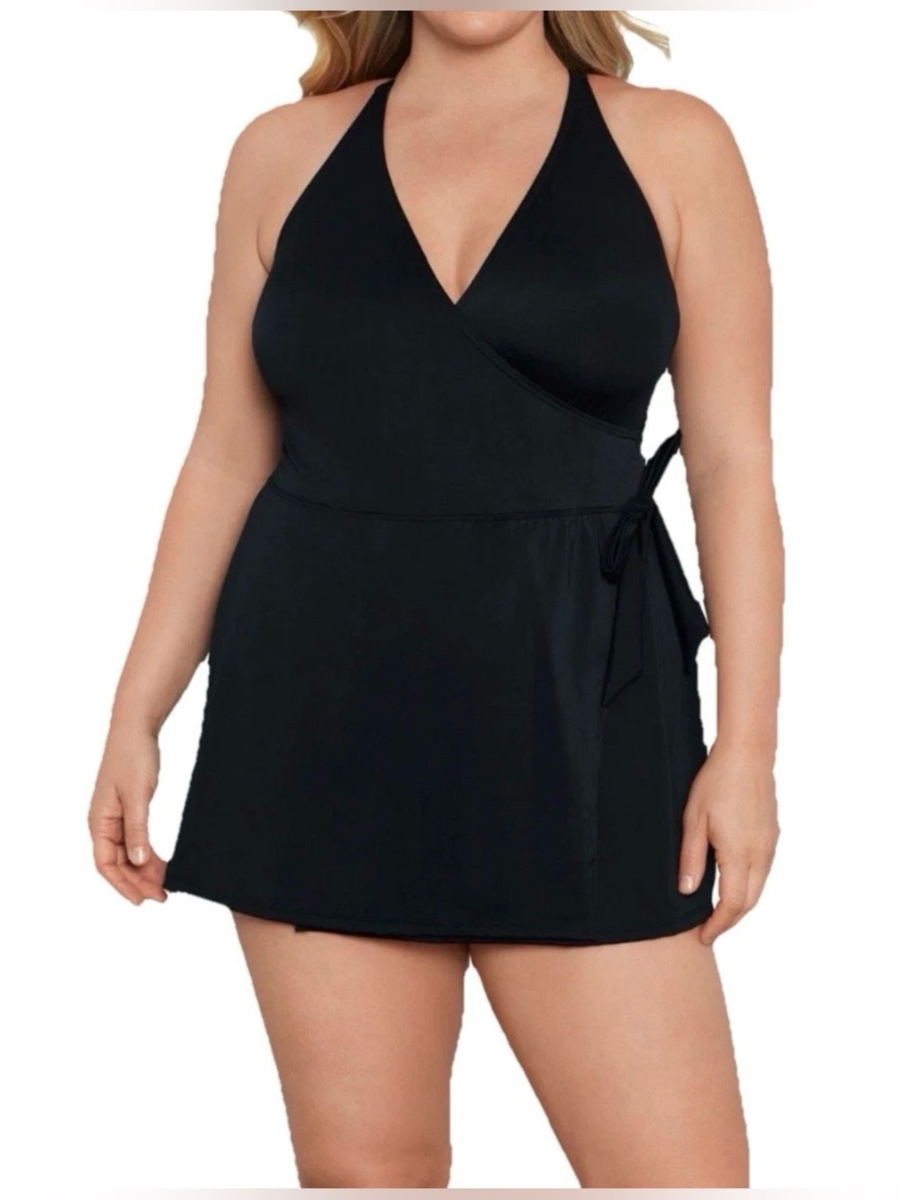 Sonnet Shores Black Swim Dress
